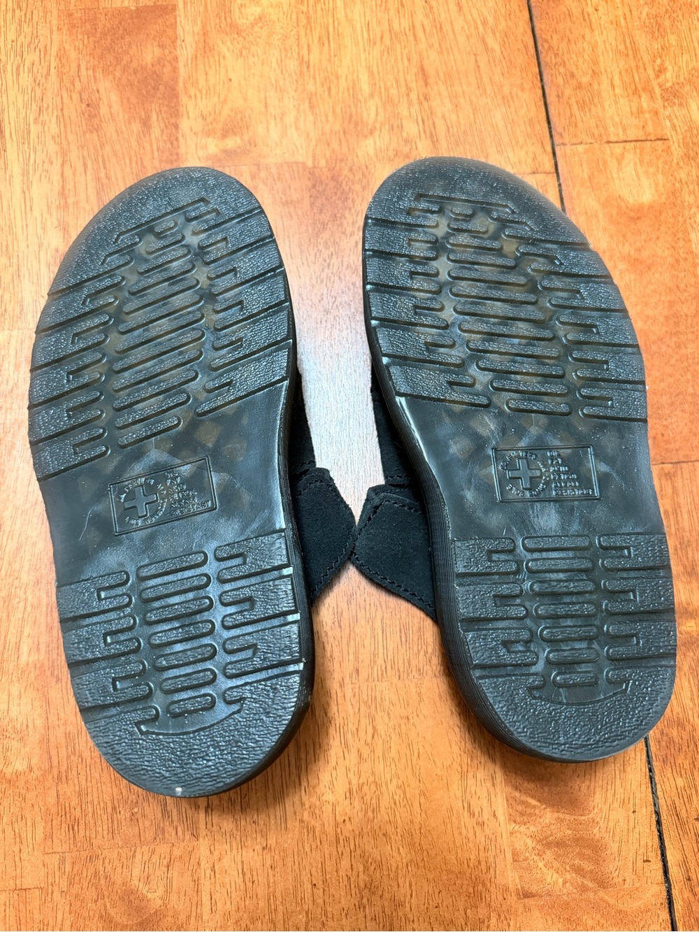 Dr. Martens Women’s Black Suede Sandals - Picture 3 of 5